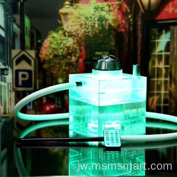 karo lampu LED bunder shisha